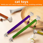 6-Pack 7.87" Catnip Chew Rope Cat Toy Set — Interactive Teeth Cleaning & Play Ropes