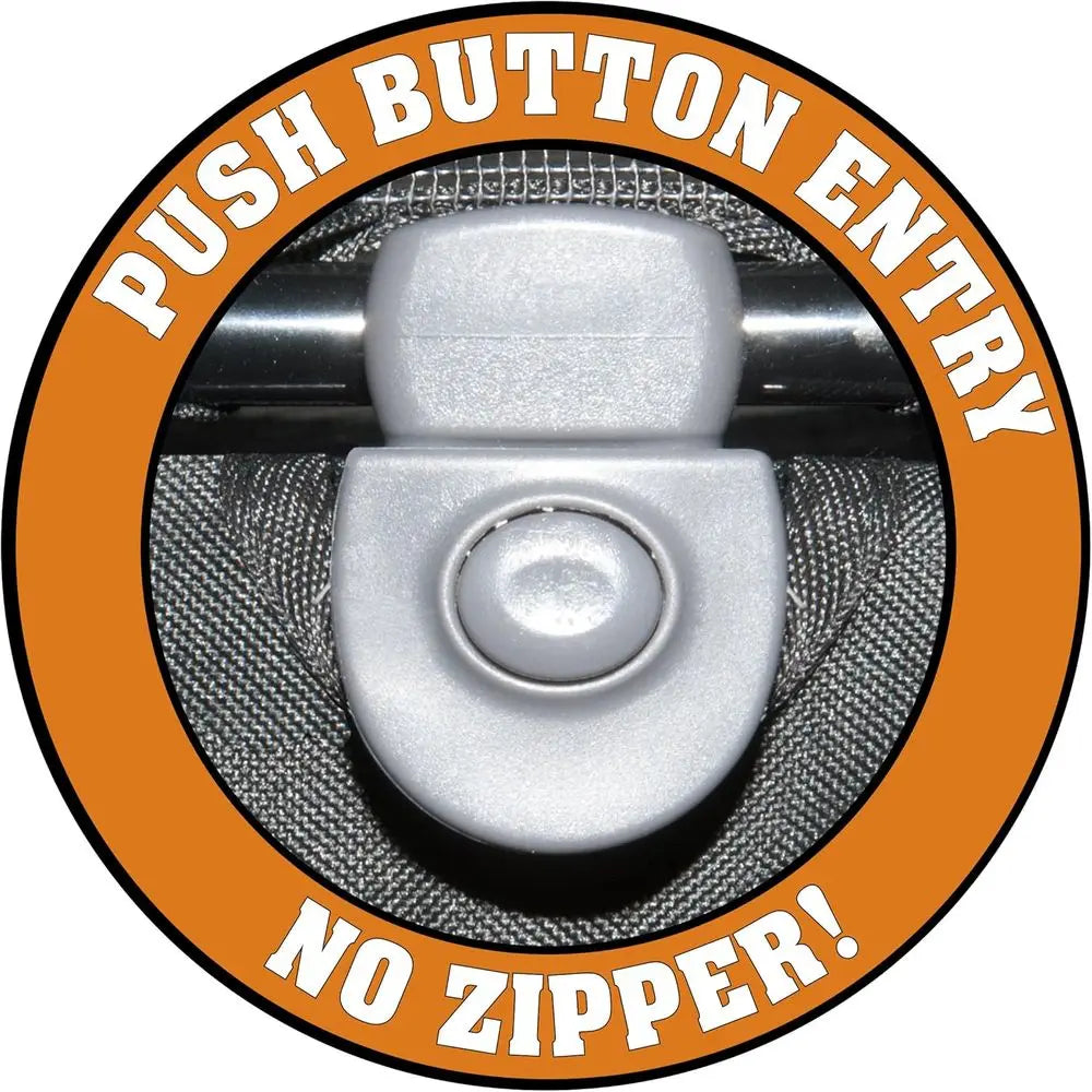 Pet Gear No-Zip AT3 Pet Stroller — One-Hand Fold, Jogging Tires & Cup Holder