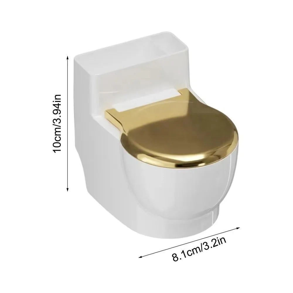 Toilet-Shaped Pet Water Bowl (Stainless Steel, Anti-Spill, Non-Slip)