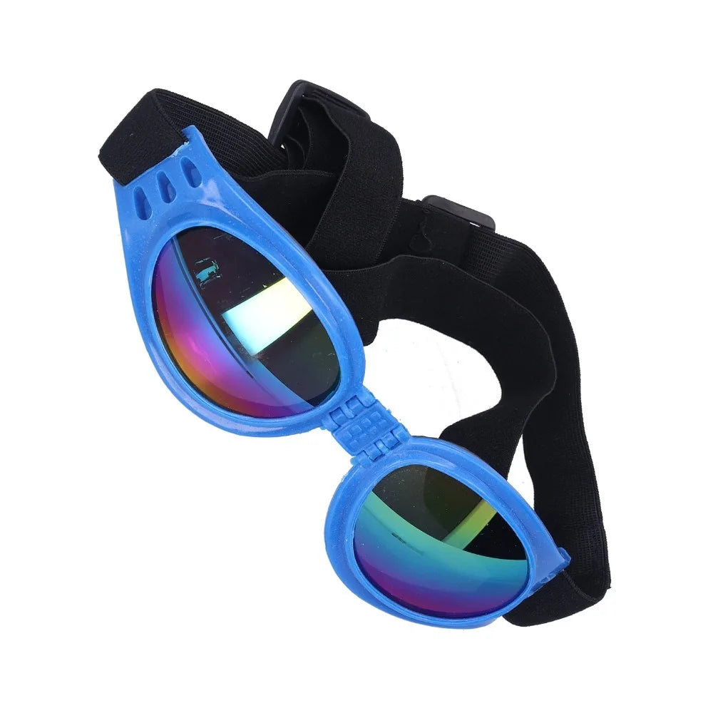 Foldable Dog Sun Goggles (UV-Blocking, Wind-Resistant, Lightweight)