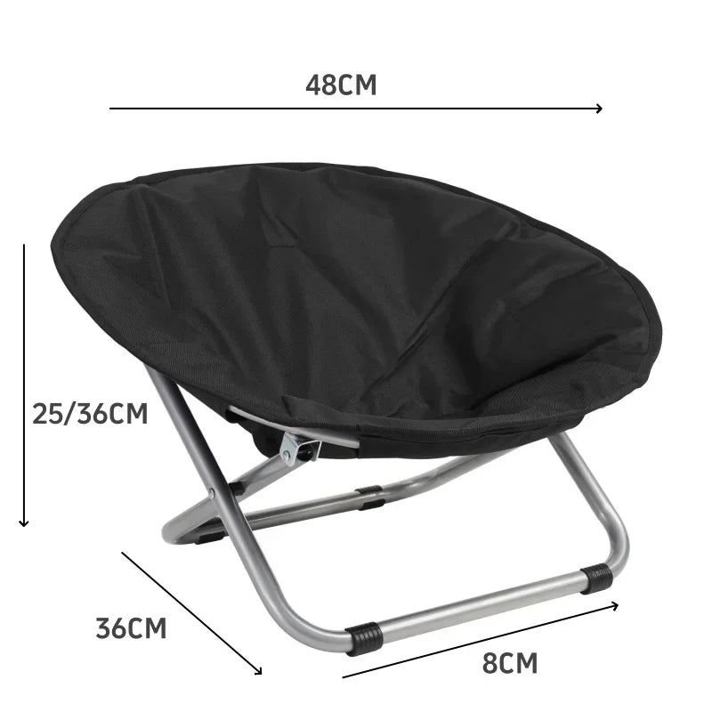 Portable Foldable Pet Moon Chair for Outdoor Camping