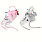 Adjustable Cat Headwear Teaser — Hands-Free Self-Chase Toy