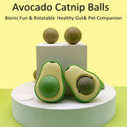 Avocado Catnip & Silvervine Ball — Bionic Play Toy for Cats