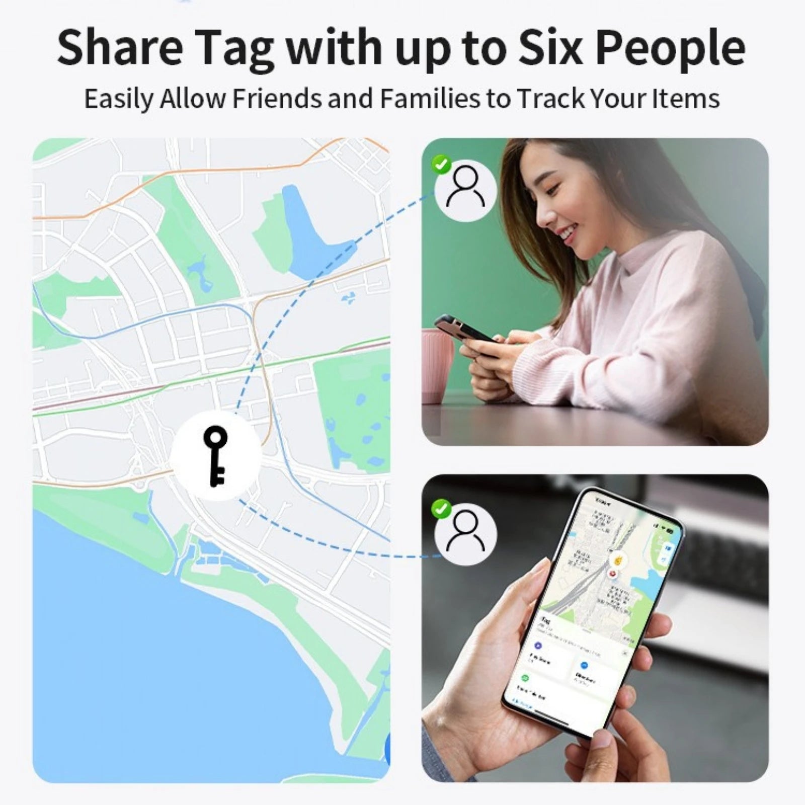 No-Subscription Pet Tracker for Apple Find My with AirTag Case
