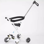 Reclining Ride-On Pet & Baby Stroller — One-Click Folding Lightweight Outdoor Travel Pushchair