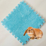 Spliceable Fleece Cage Liner Set — Washable Waterproof Bedding Mats