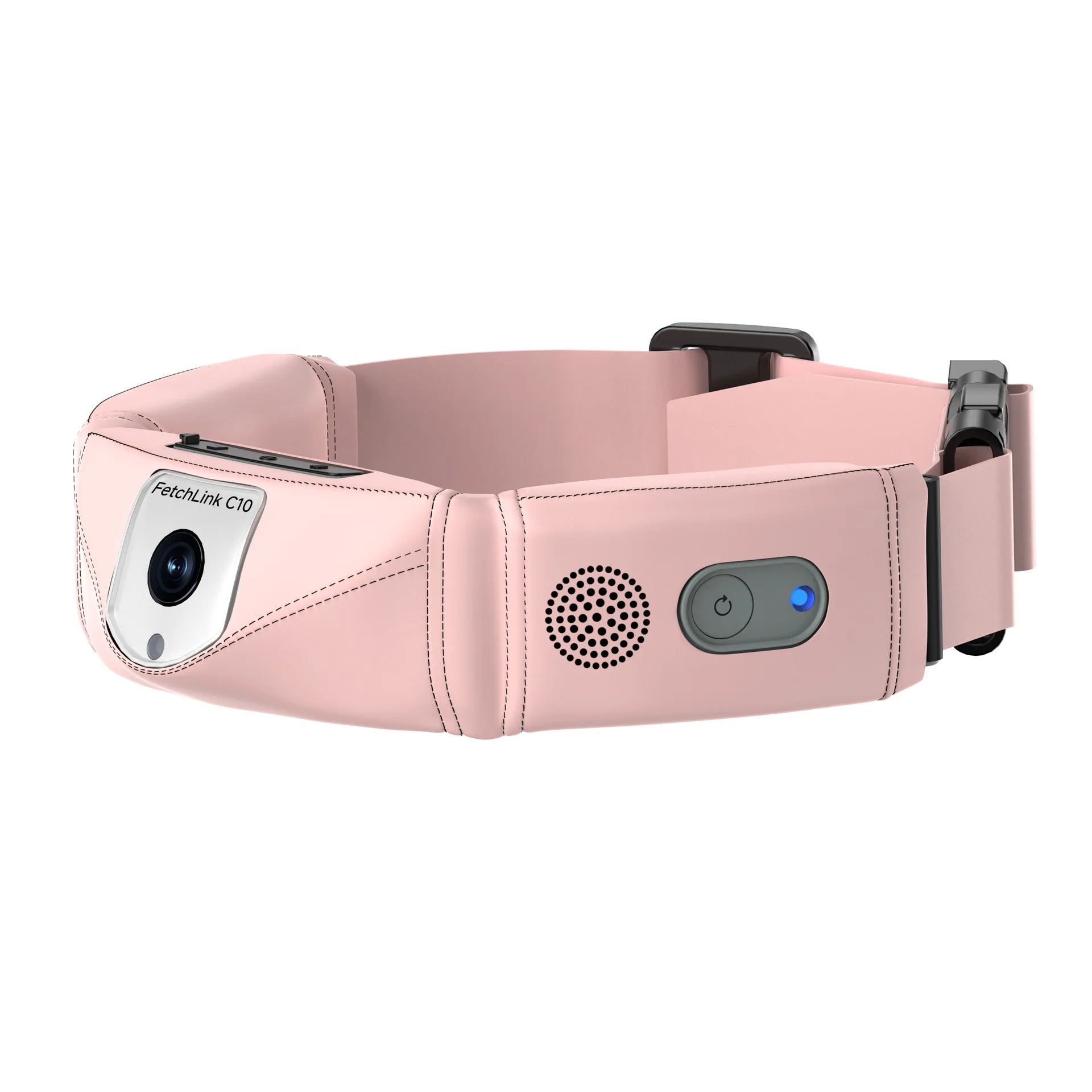 Smart Pet Collar with GPS, 4K Camera & AI Voice Commands - Live POV