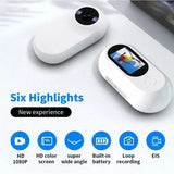 HD 1080P Pet Camera Collar for Dogs & Cats - Wireless Mini Action Cam for Outdoor Use