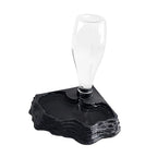 Automatic Reptile Water Dispenser — 400ml Stable-Base Terrarium Bowl