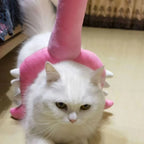 Plush Fork-Shaped Cat Teaser Wand (70cm)