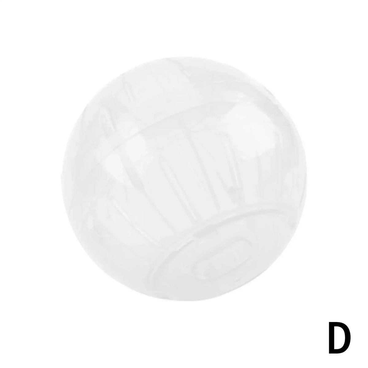 Hamster Exercise Ball — Clear 10cm Running Ball for Safe Free-Roam Play