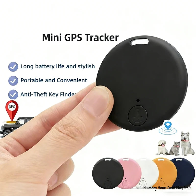 Mini Bluetooth 5.0 GPS Smart Tracker for Pets, Elderly, Kids, Cars & Wallets