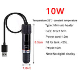 USB Mini Aquarium Heater 26°C Constant Temp 10W