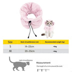 Soft Cat Recovery Collar — Adjustable Anti-Lick Neck Protector