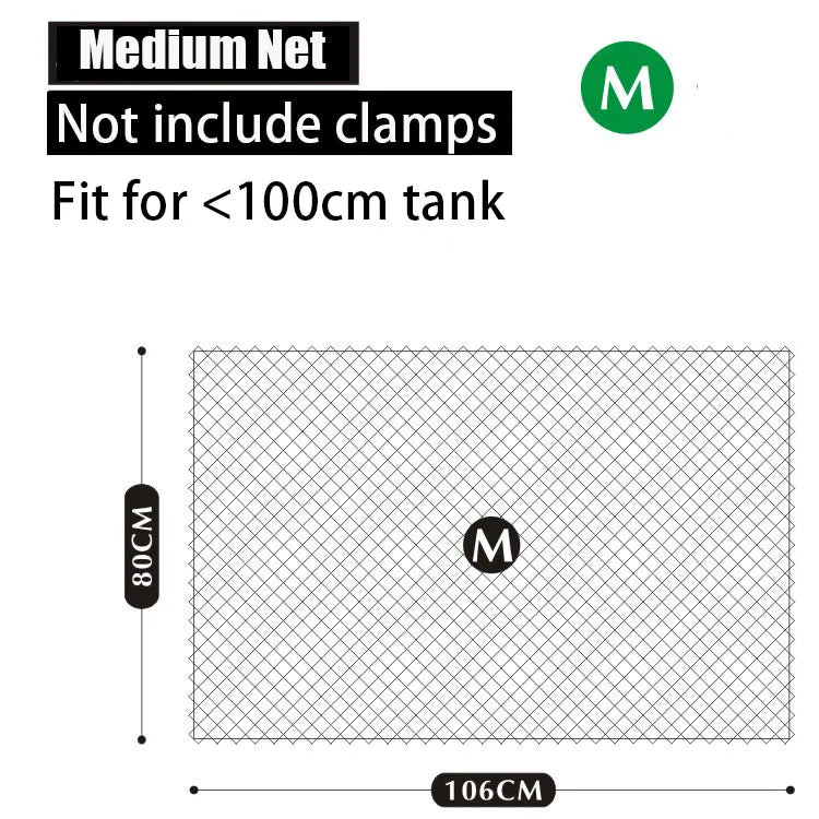Aquarium Anti-Jump Net Cover Clamp Holder Clips