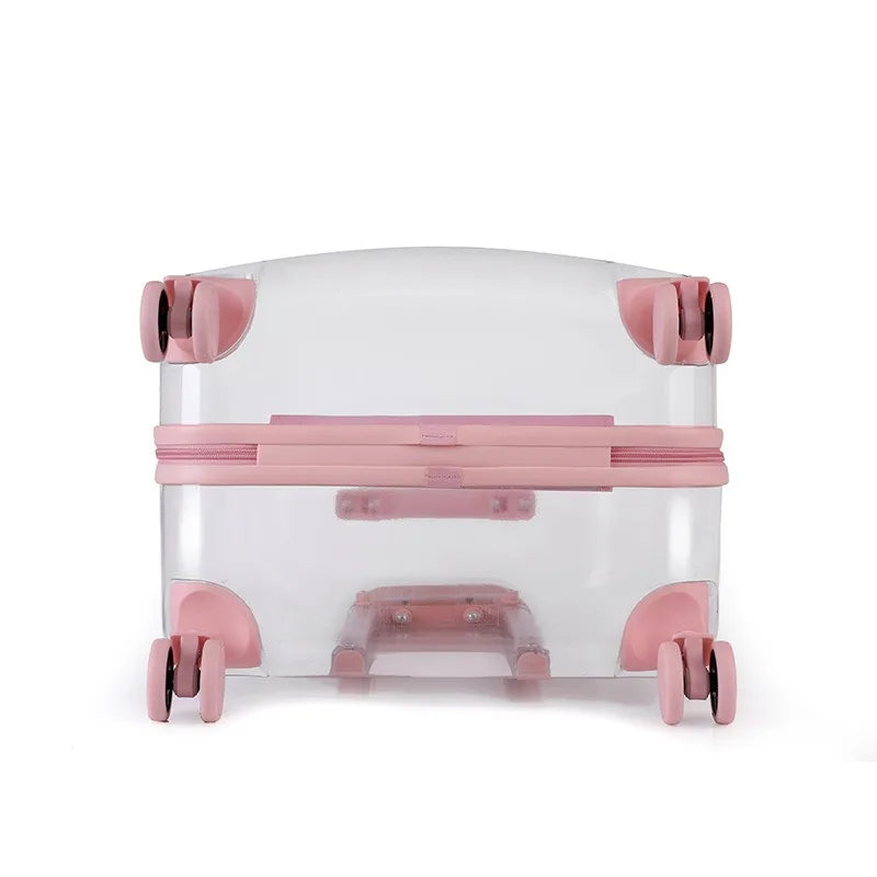 Transparent Capsule Pet Backpack Carrier with Wheels for Cats & Small Dogs