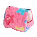 Cozy Small Pet Hideout Bed — Soft Cotton Hammock for Hamsters & Guinea Pigs