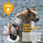 GPS Dog Collar with Radio Tracking - Long-Range Real-Time Locator for Hunting Dogs