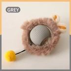 Smart Rolling Silicone Ball Cat Toy with Tail