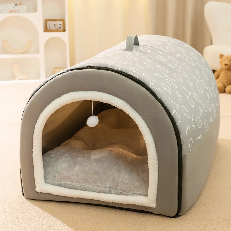 Cozy Pet Nest Bed for Dogs & Cats
