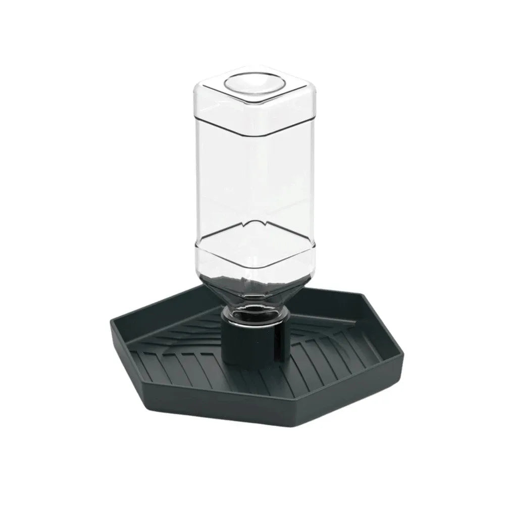 Anti-Slip Turtle Water & Food Bowl — Detachable Reptile Feeder Dish