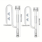Glass Lily Pipe Inflow with Surface Skimmer (13/17mm, Planted Tank)