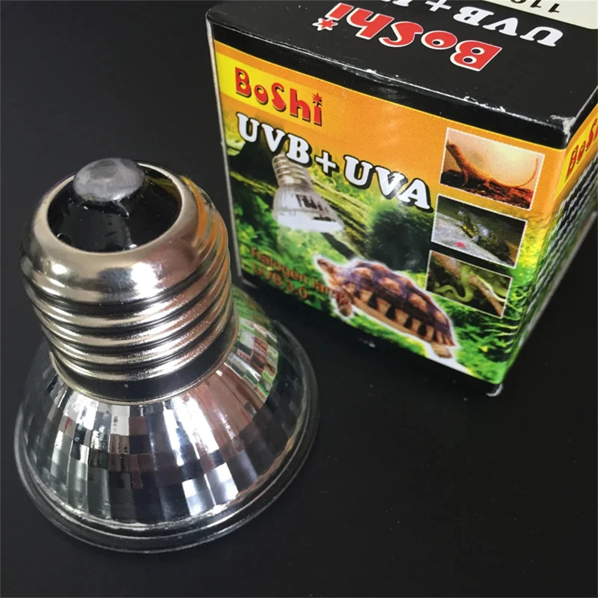 UVA+UVB 3.0 Basking Bulb — Full-Spectrum Heat Lamp for Reptiles