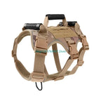 Military-Style Dog Training Harness (Breathable, Tactical, Field Ready)