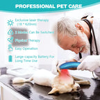 Portable Red Light Laser Therapy Device for Pets