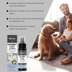 Coconut Pet Grooming Spray — Nourishing Fur Shine & Odor Control