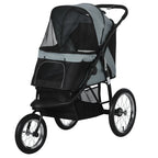 Foldable Pet Stroller for Small & Medium Dogs — Portable Outdoor Travel Carrier