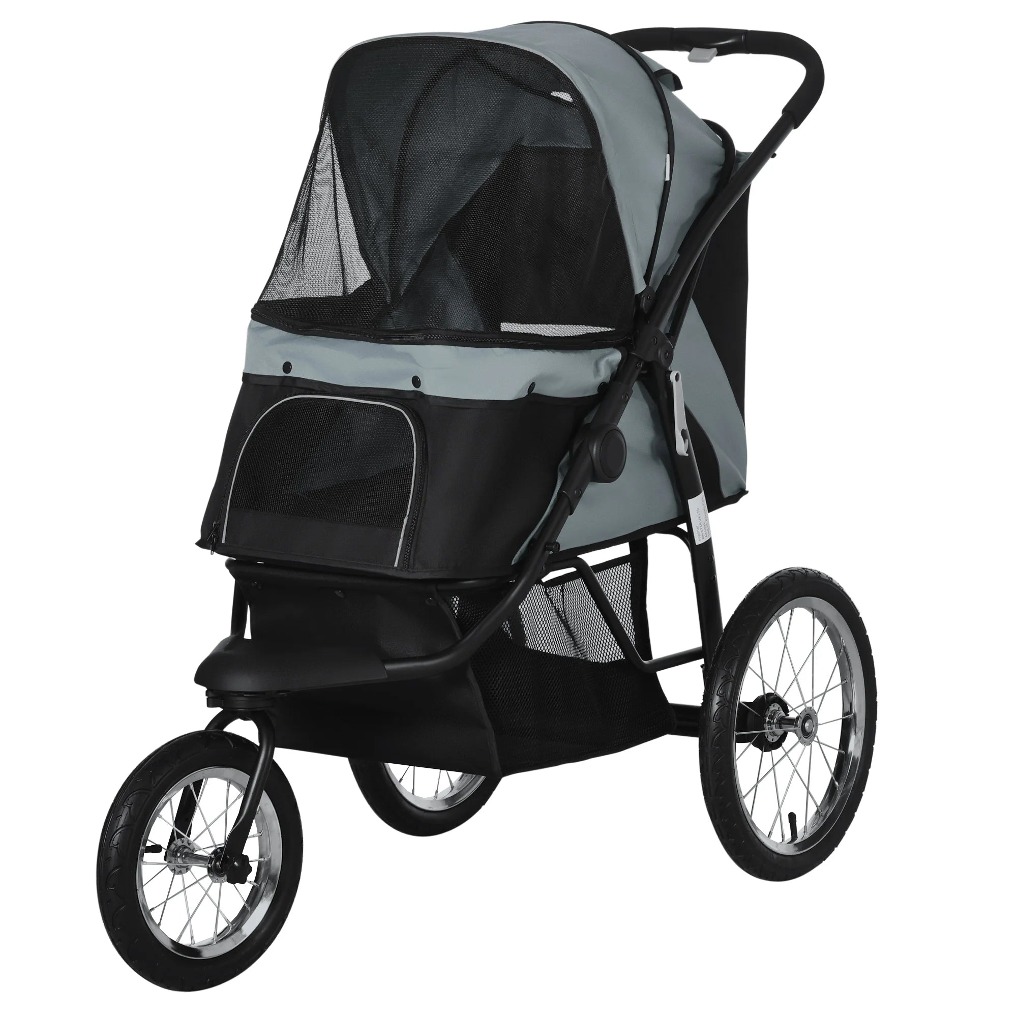 Foldable Pet Stroller for Small & Medium Dogs — Portable Outdoor Travel Carrier