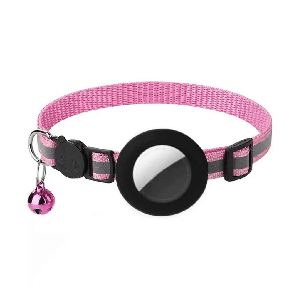 Reflective Breakaway Cat Collar with Bell — Safety-Release Design