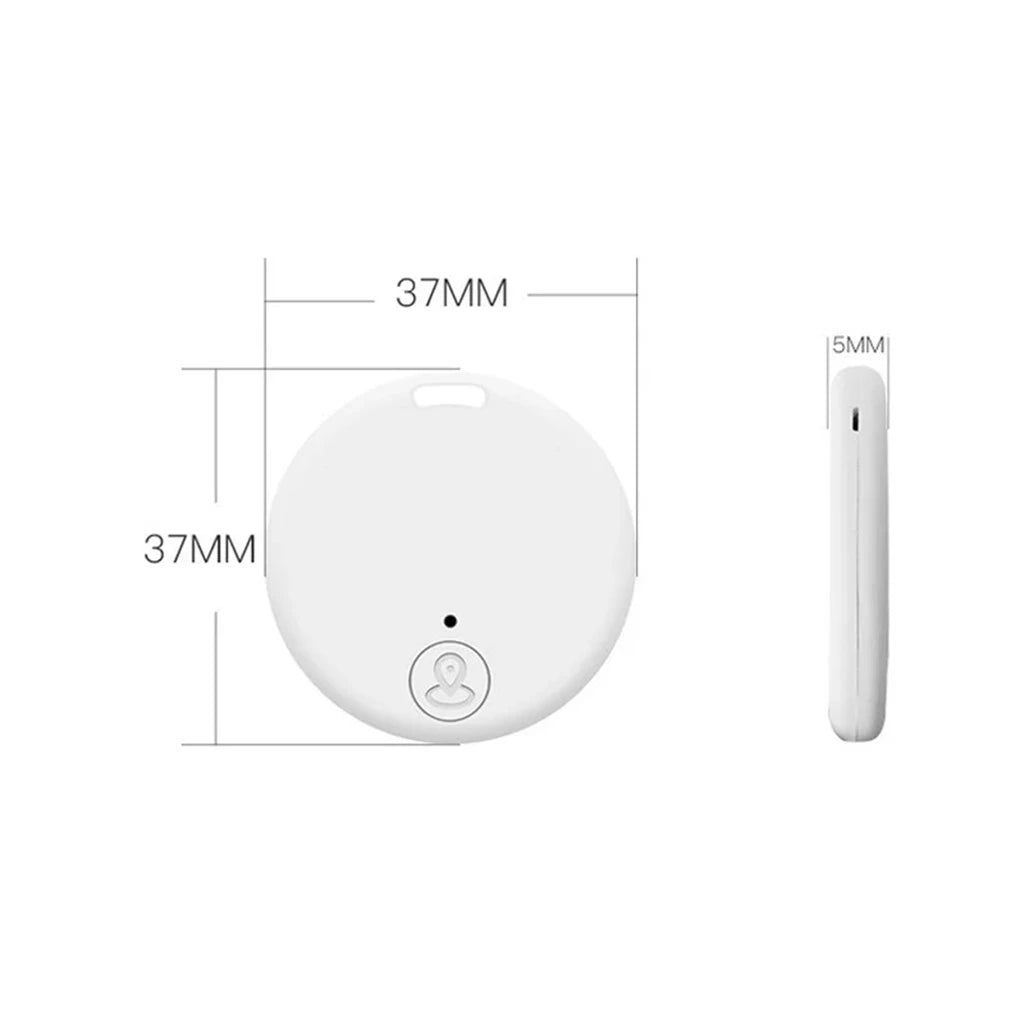 Round Bluetooth 5.0 GPS Tracker for Cats, Dogs, Kids & Wallets