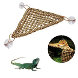 Seaweed Grass Hammock — Hanging Suction Cup Swing for Reptiles & Small Pets