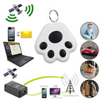 Paw-Shaped Mini Bluetooth GPS Tracker for Pets, Kids, Wallets & Keys