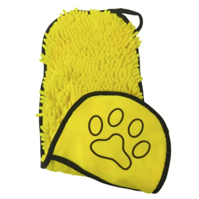 Large Quick-Drying Pet Bath Towel — Soft Absorbent Blanket for Dogs & Cats