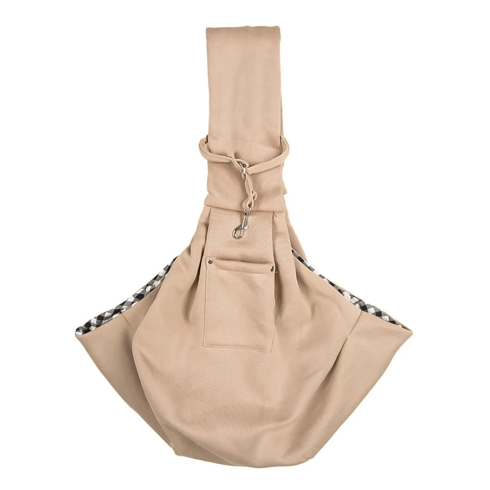 Breathable Pet Crossbody Tote Bag (Large Capacity, Pockets, Shoulder)