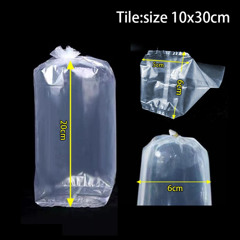 Aquarium Live Fish Transport Breather Bags (50-Pack, Inflatable, Leak-Proof PE)