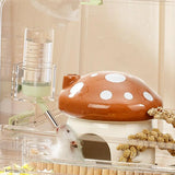 Magnetic Hamster Water Bottle Holder — Wall-Mounted Acrylic Stand