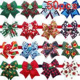 Christmas Grooming Neckties Snowman & Deer (50 or 100 Pack)