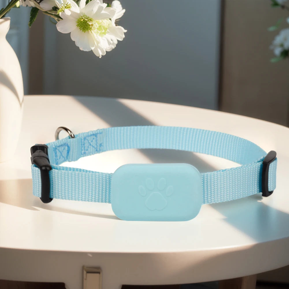 Battery GPS Dog Collar Tracker for iOS - Movement Alert Anti-Loss for Cats & Dogs