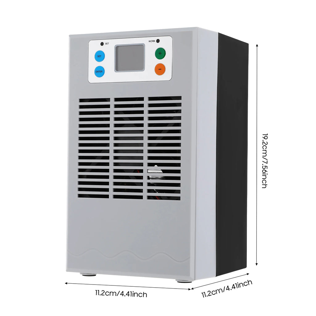Aquarium Chiller & Heater Cooling Machine (100W, 30L, Dual Temp Control)