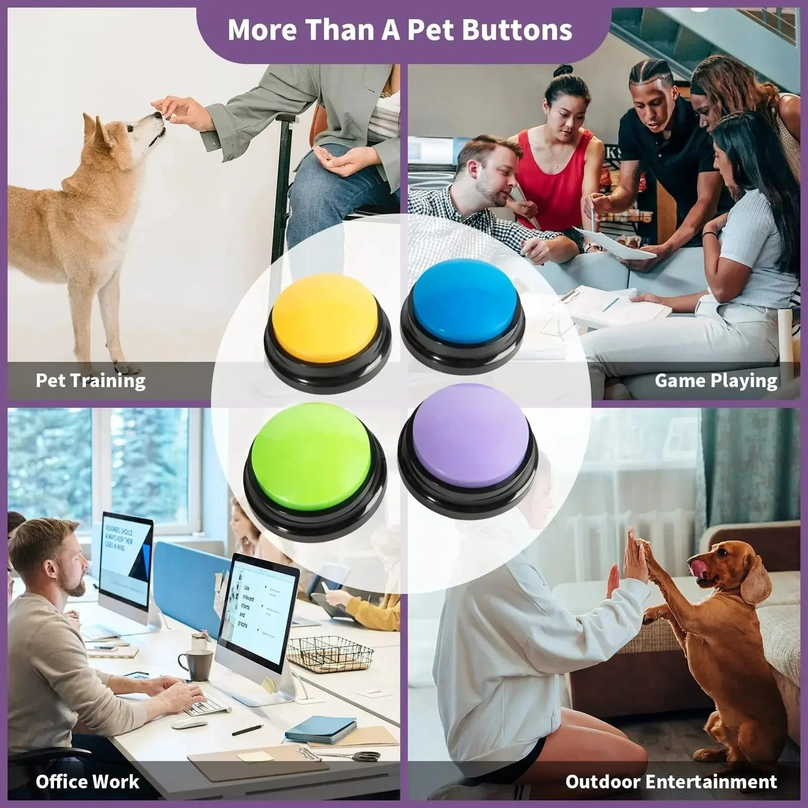 Dog Communication Button Set