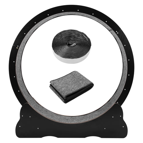 43-Inch Cat Exercise Wheel — Silent Freestanding Indoor Running Wheel