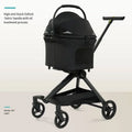 High-End Directional Pet Stroller with Separable Carrier Bag for Dogs & Cats