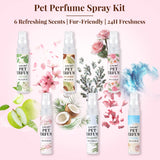 Pet Perfume Gift Set — 6-Piece Deodorizing Spray Collection