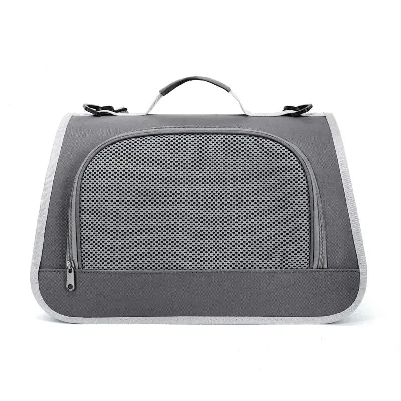 Breathable Pet Carrier Shoulder Bag — Portable Travel Tote for Cats & Dogs
