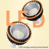 3W UVA/UVB LED Reptile Basking Bulb — Dual-Cooling E27 Sunlight Lamp