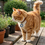 Metal NFC Pet ID Pendant with Smart Touch-to-Find Technology
